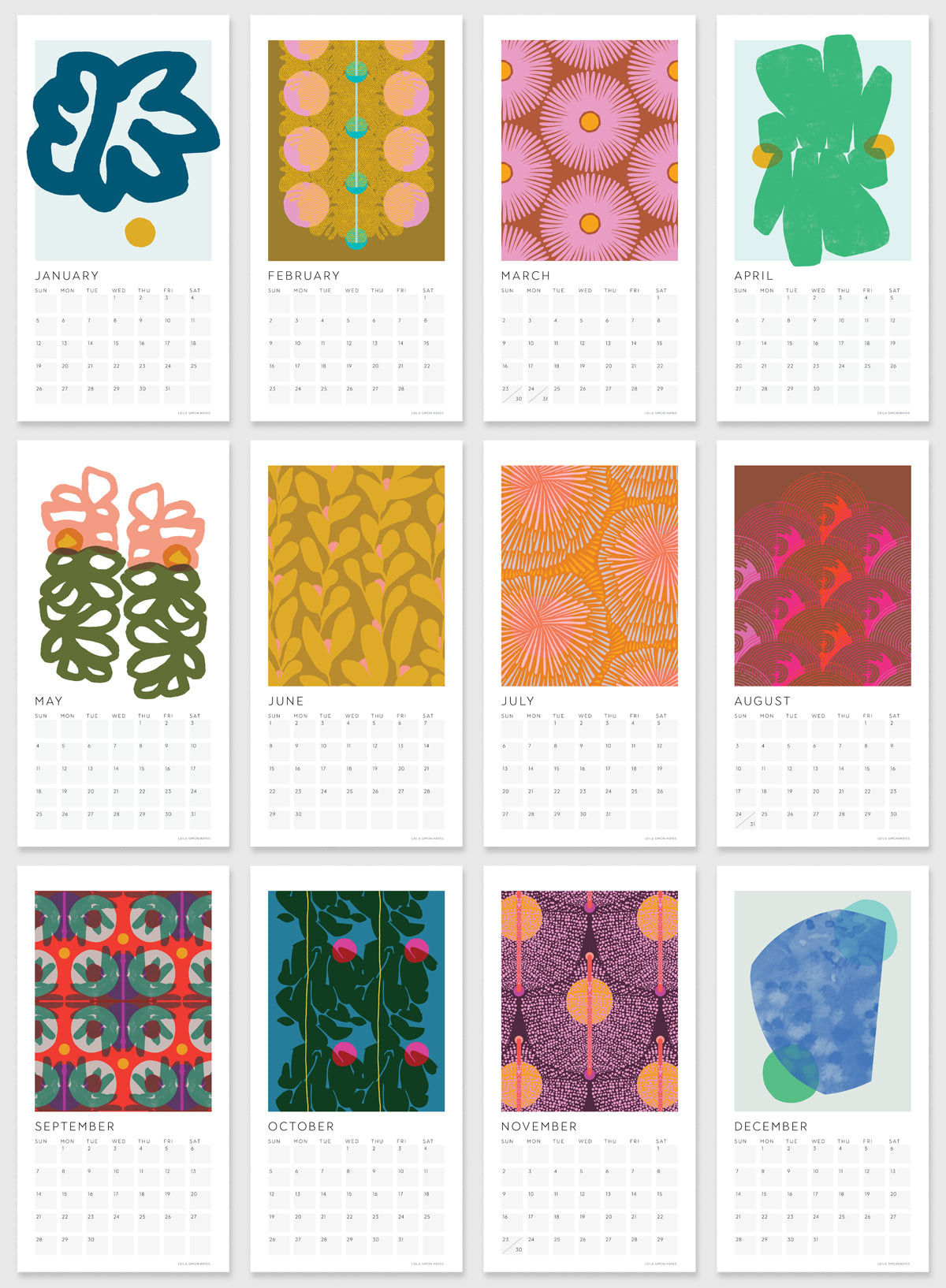 2025 Wall Calendar