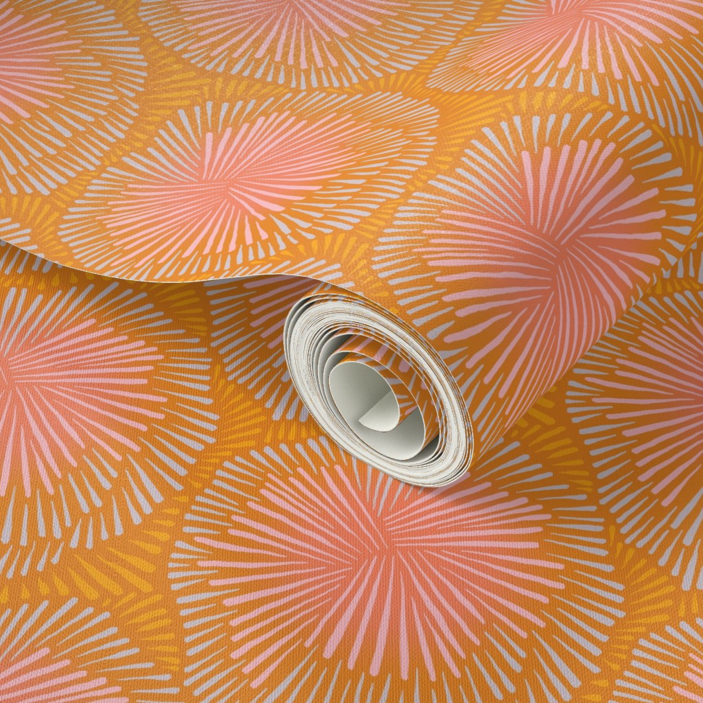 Burst, Medium Scale, wallpaper, sunset