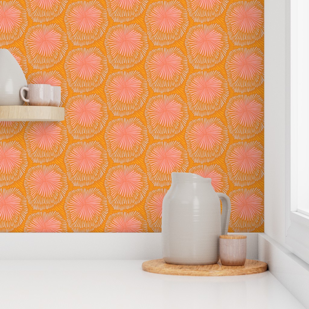 Burst, Medium Scale, wallpaper, sunset