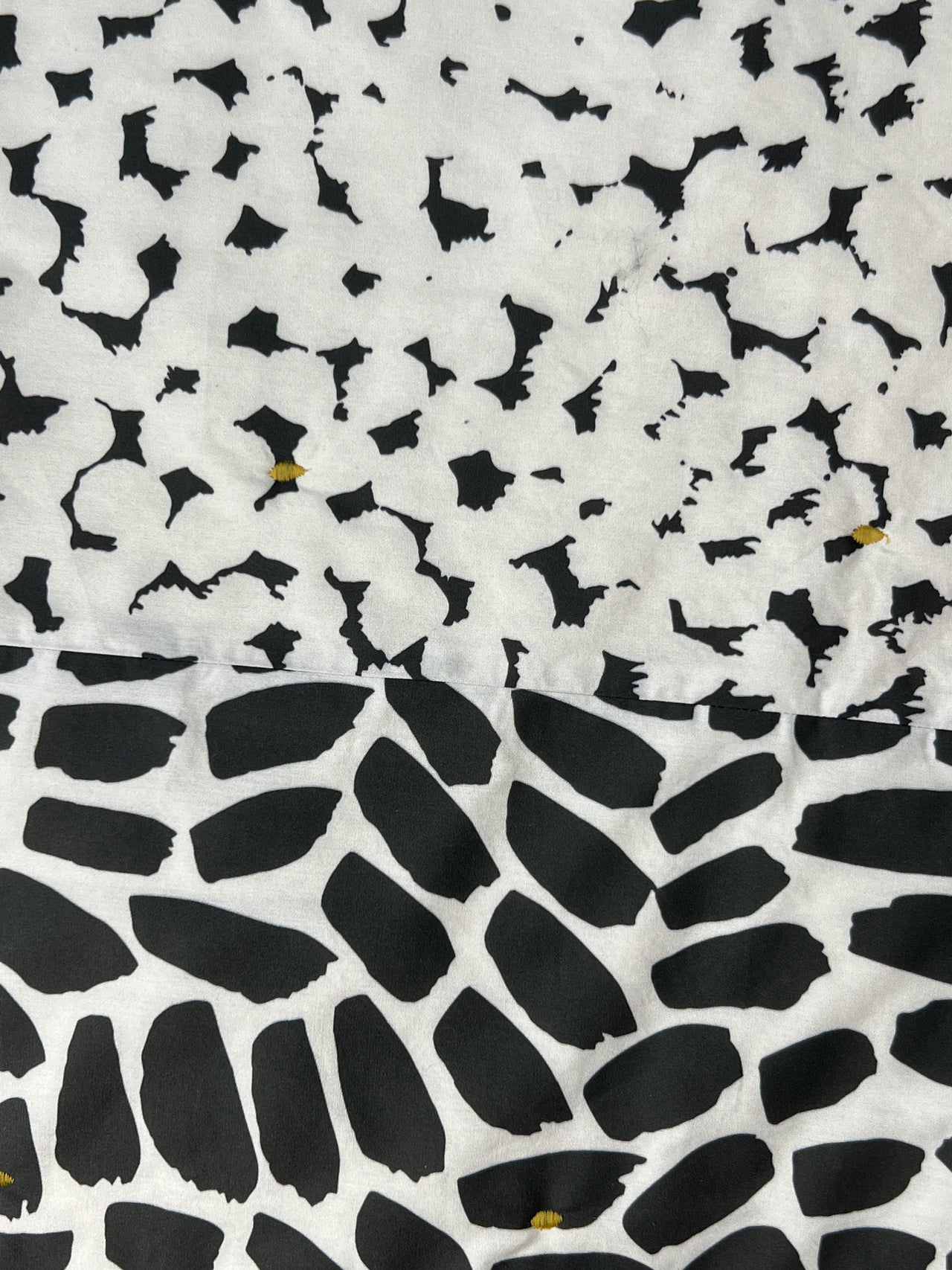 Inky Dots, quilted blanket, small