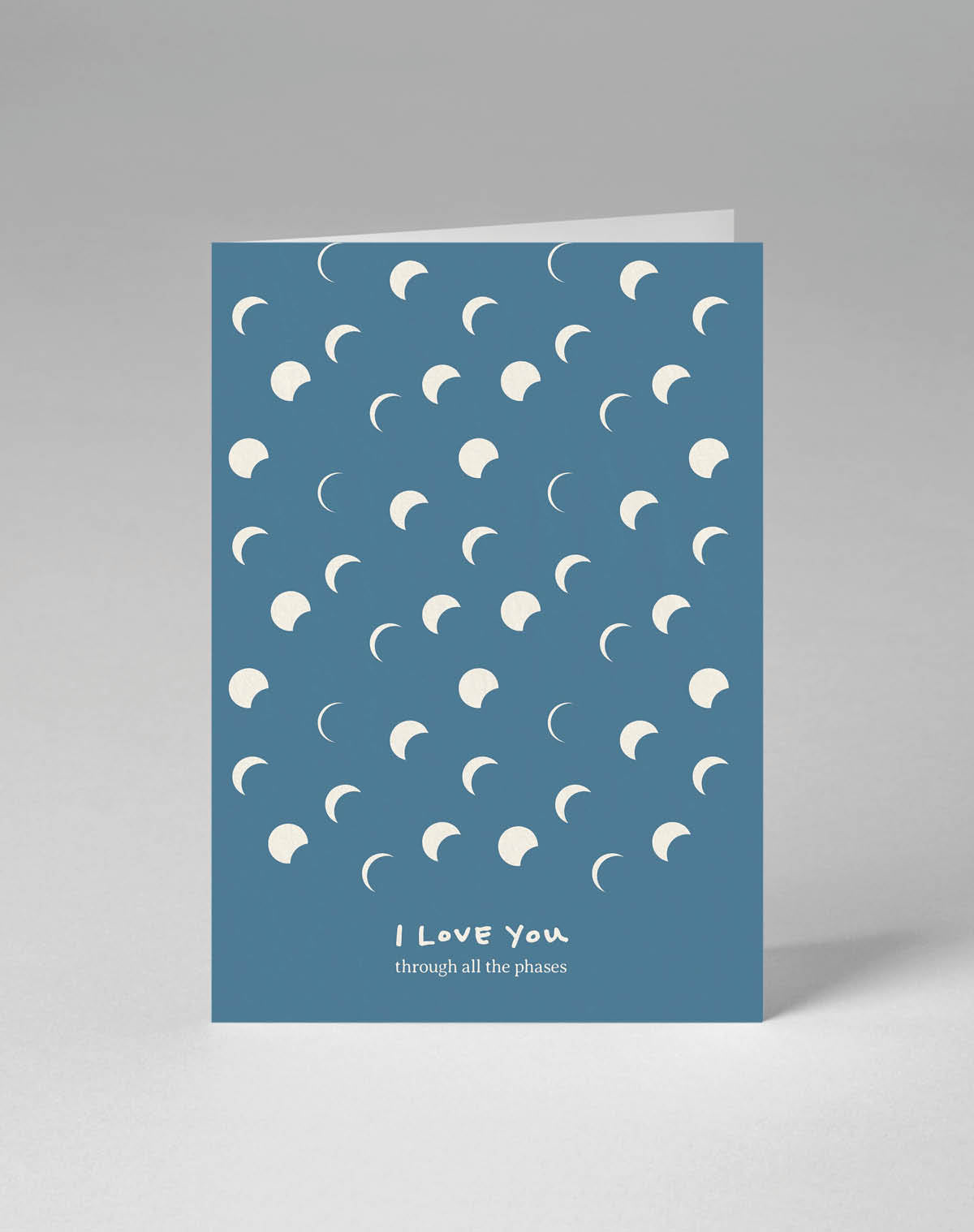 I Love You Through, greeting card