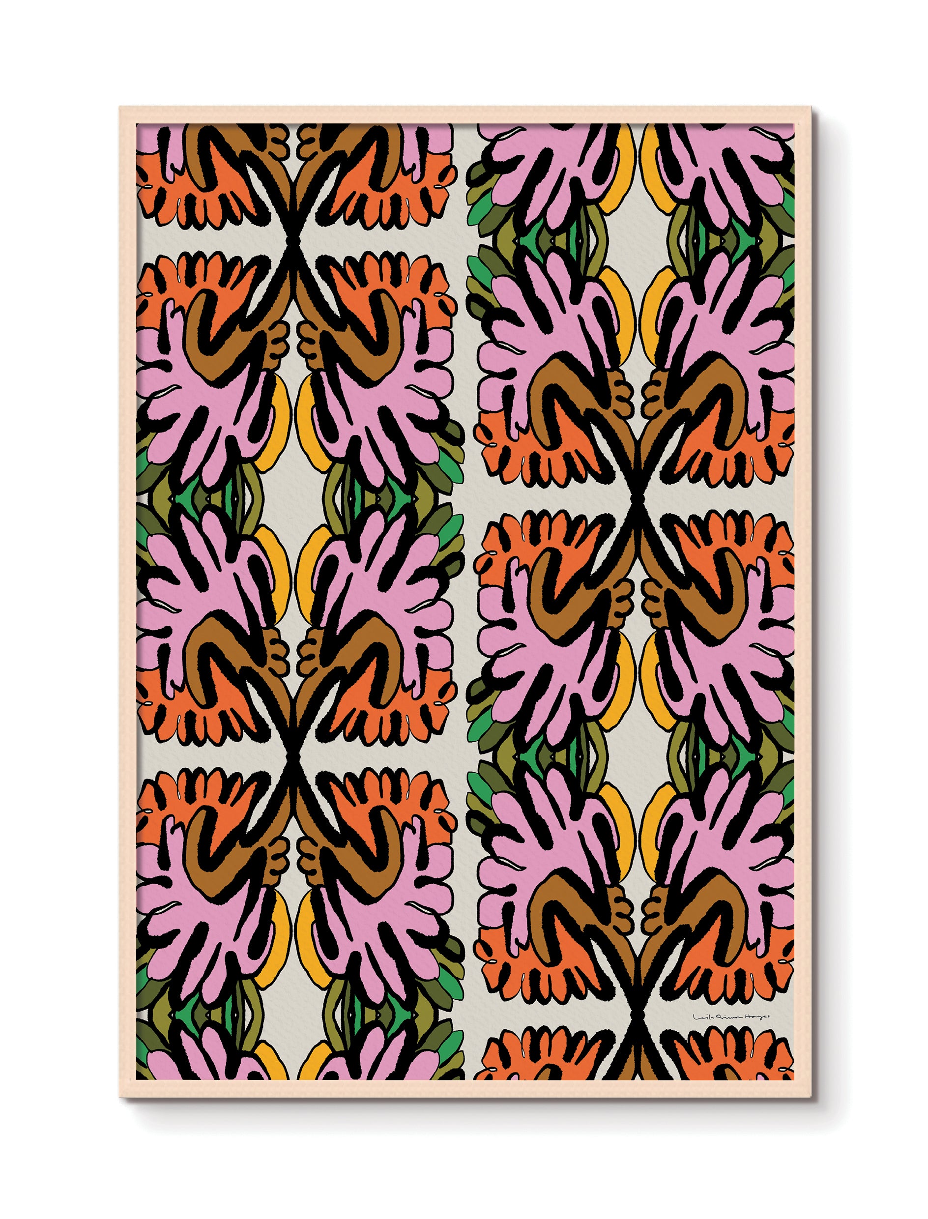 Both And, unframed or framed art print – Leila Simon Hayes