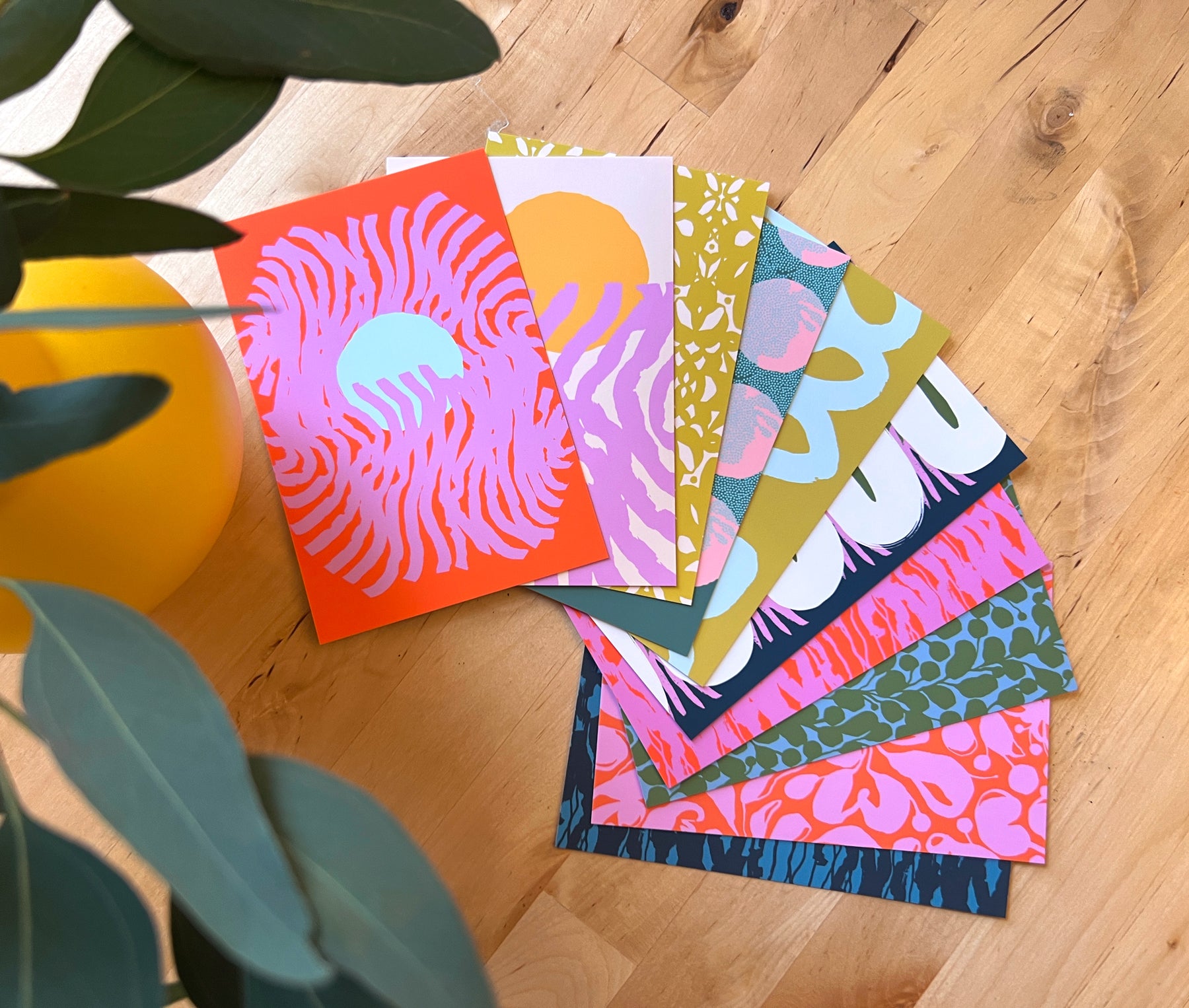 Rising, postcard pack