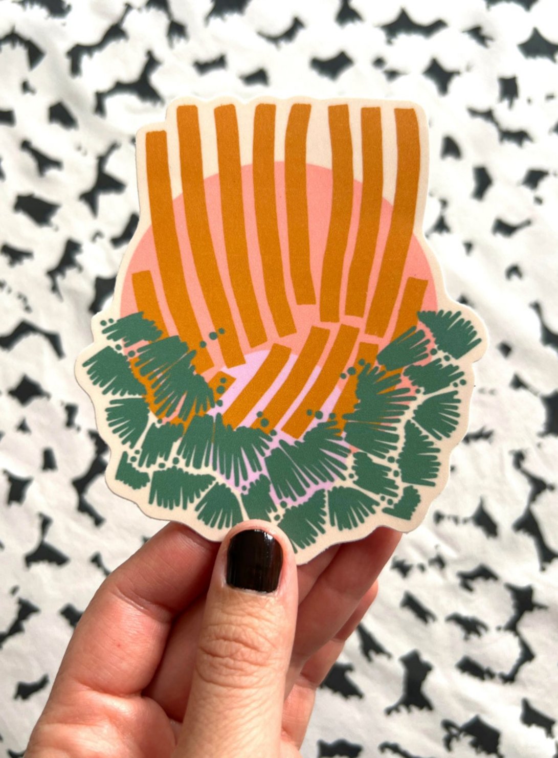 Sunrise Floral Vinyl