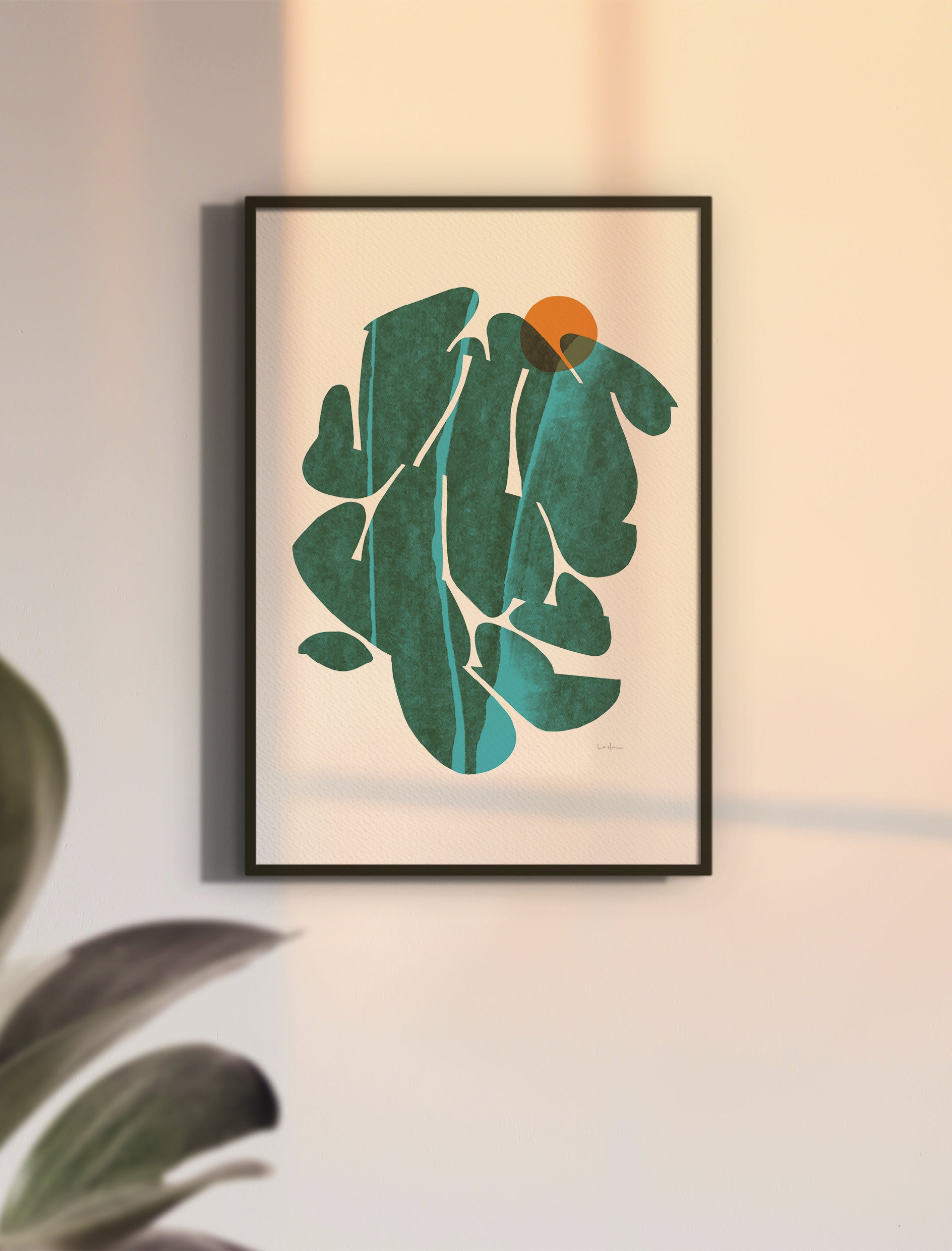 Looking In, fine art print, grounding