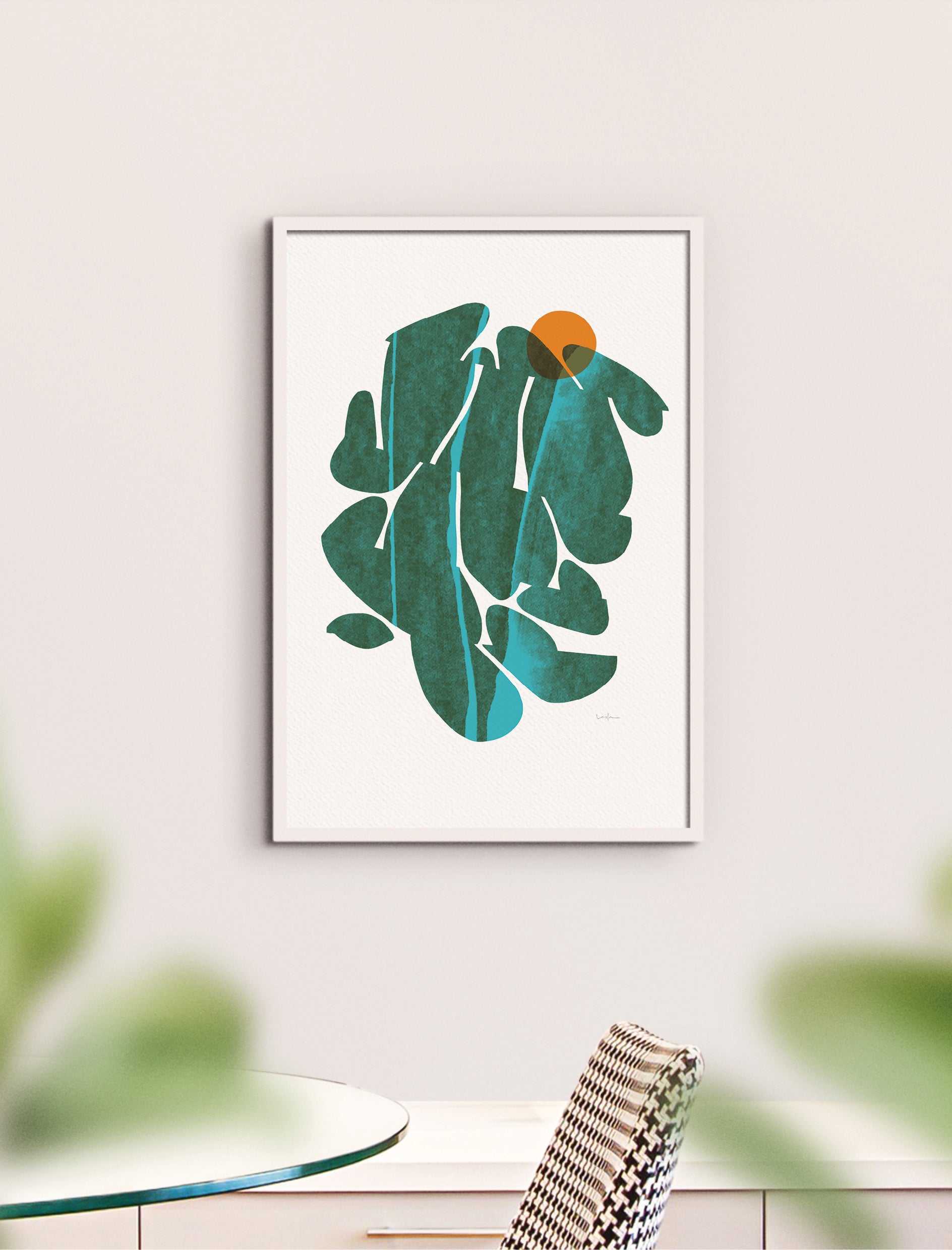 Looking In, fine art print, grounding
