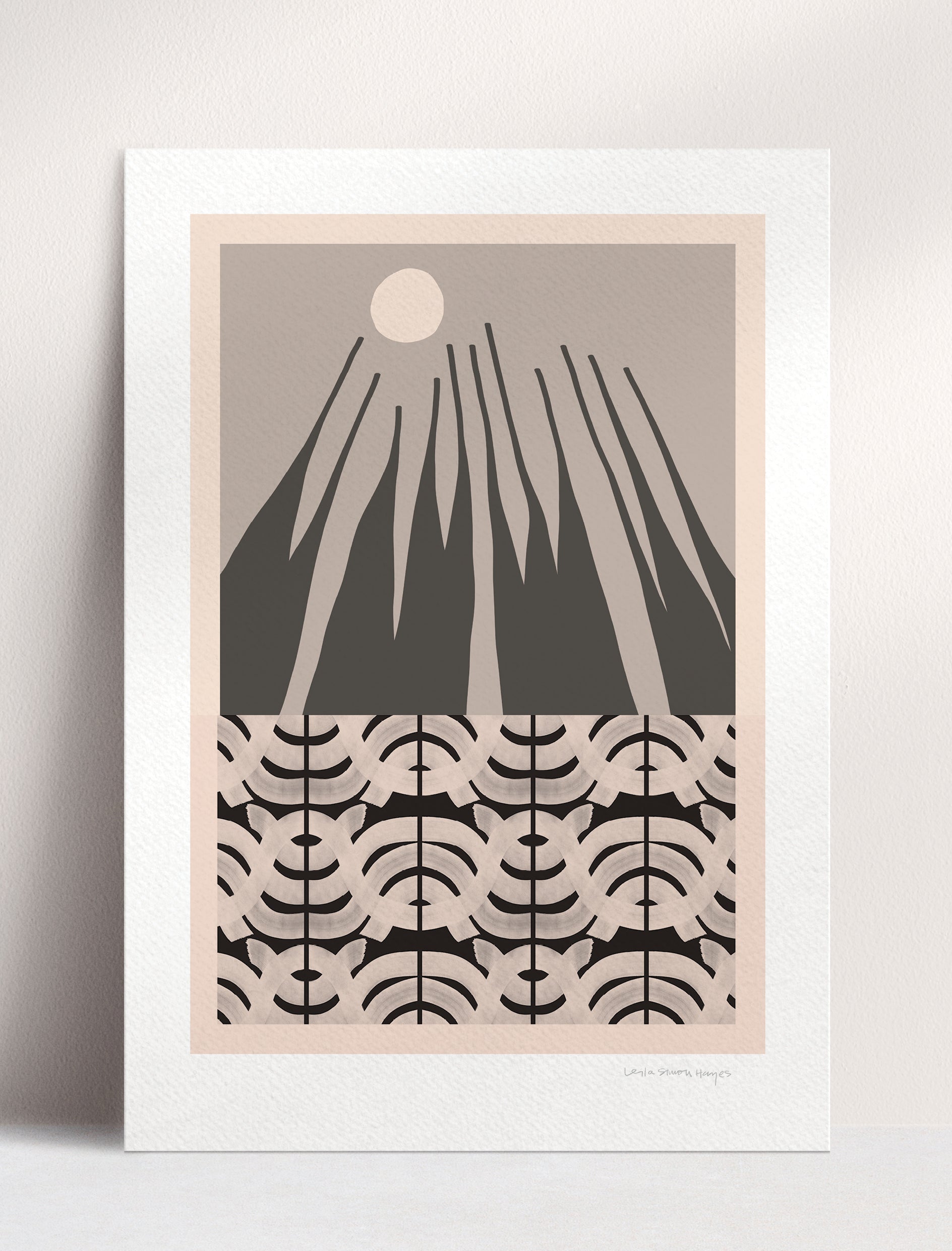 Newsflash Collage 3, fine art print