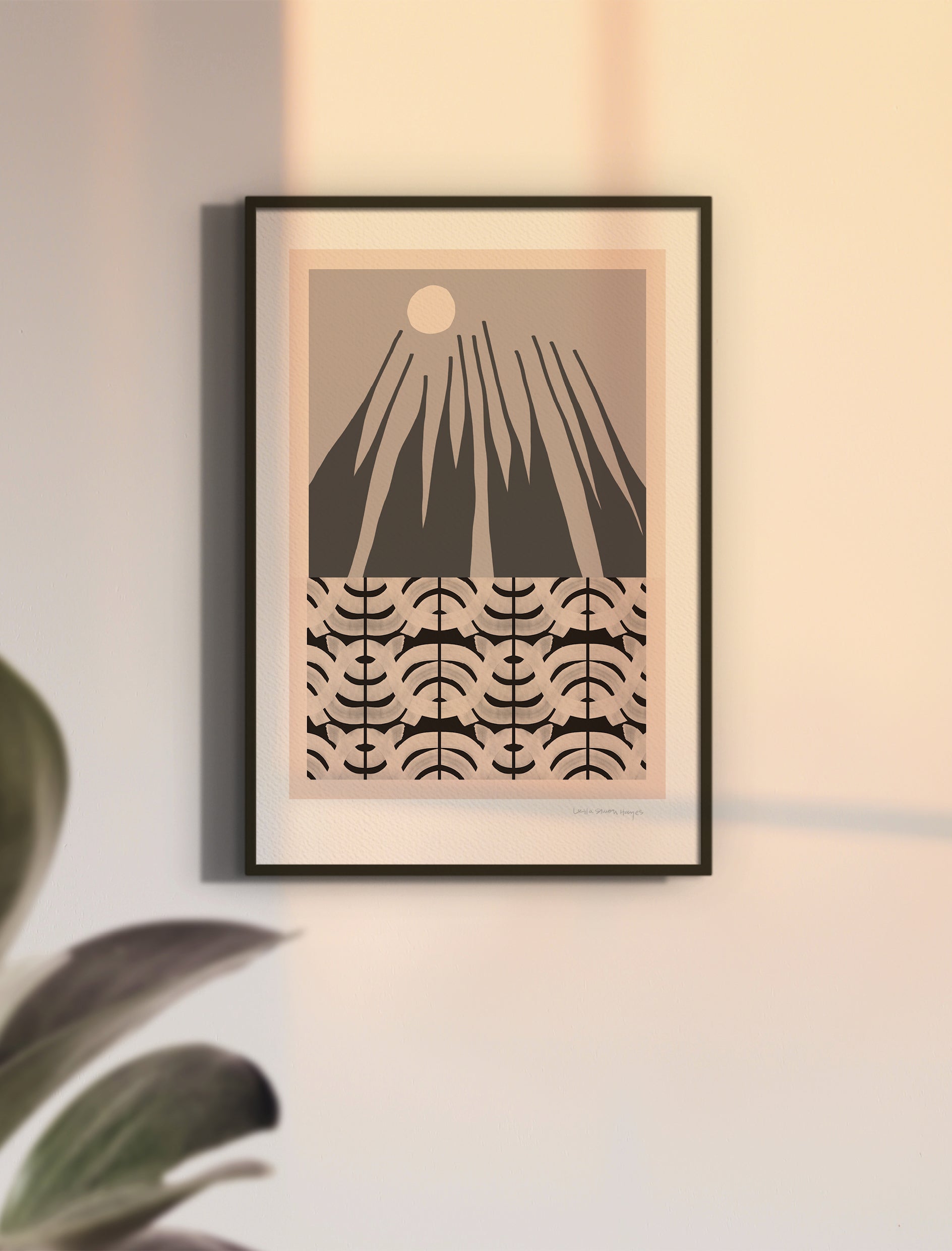 Newsflash Collage 3, fine art print