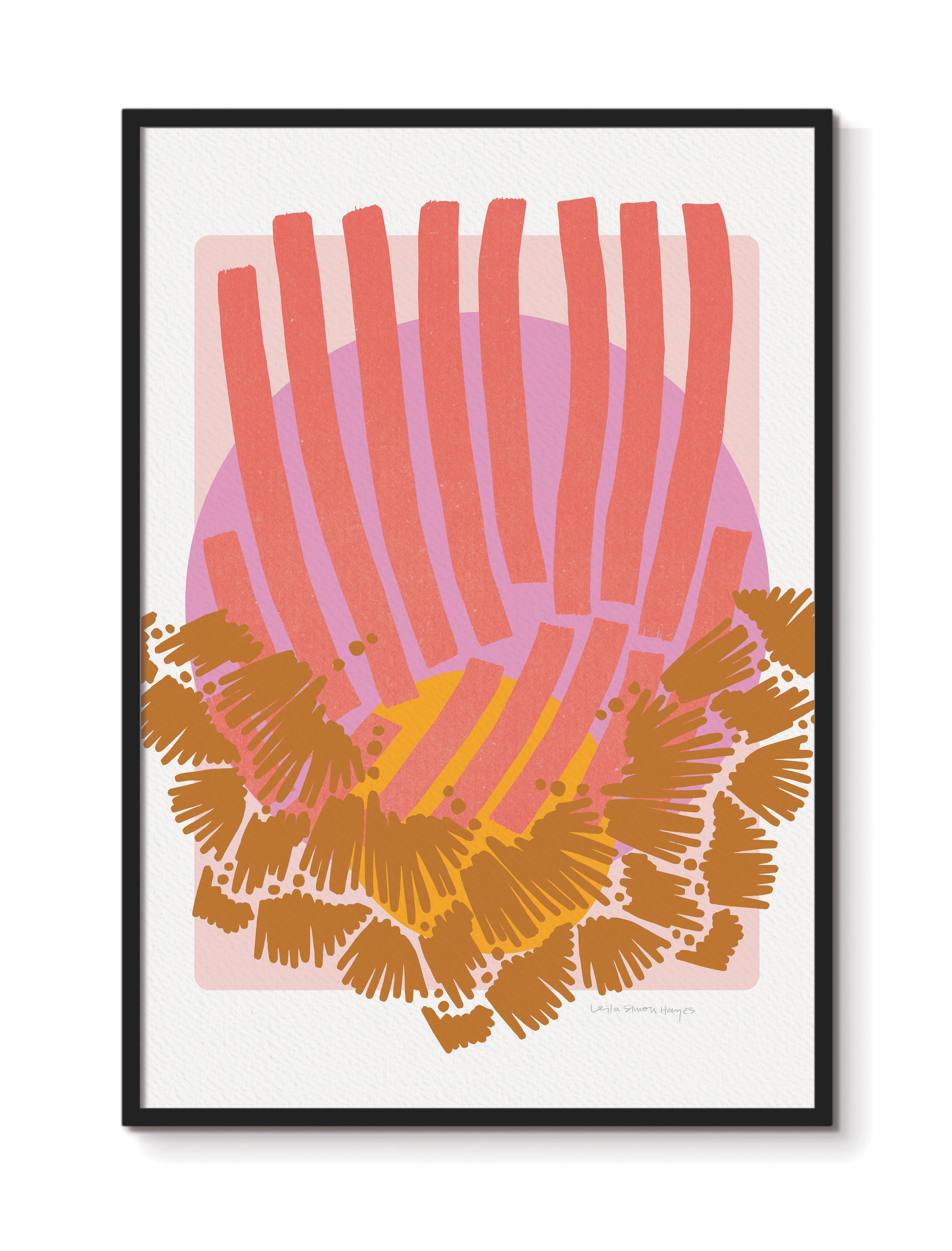 Reaching Out, fine art print, sunset