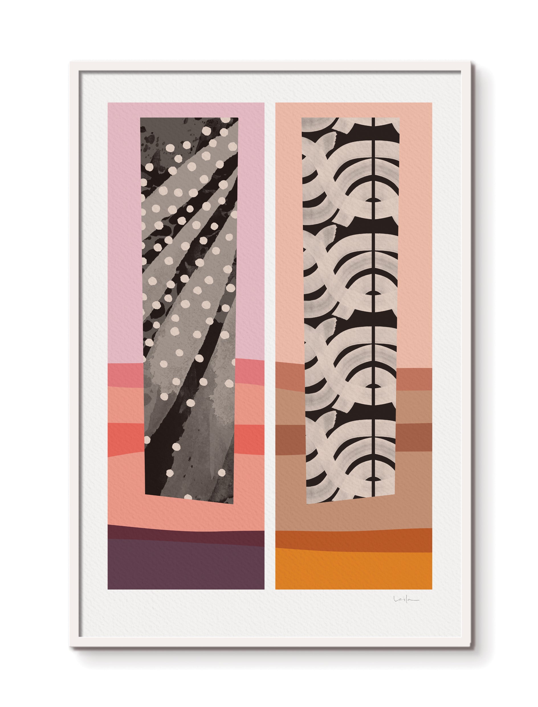 Remixed Landscape, fine art print, autumn