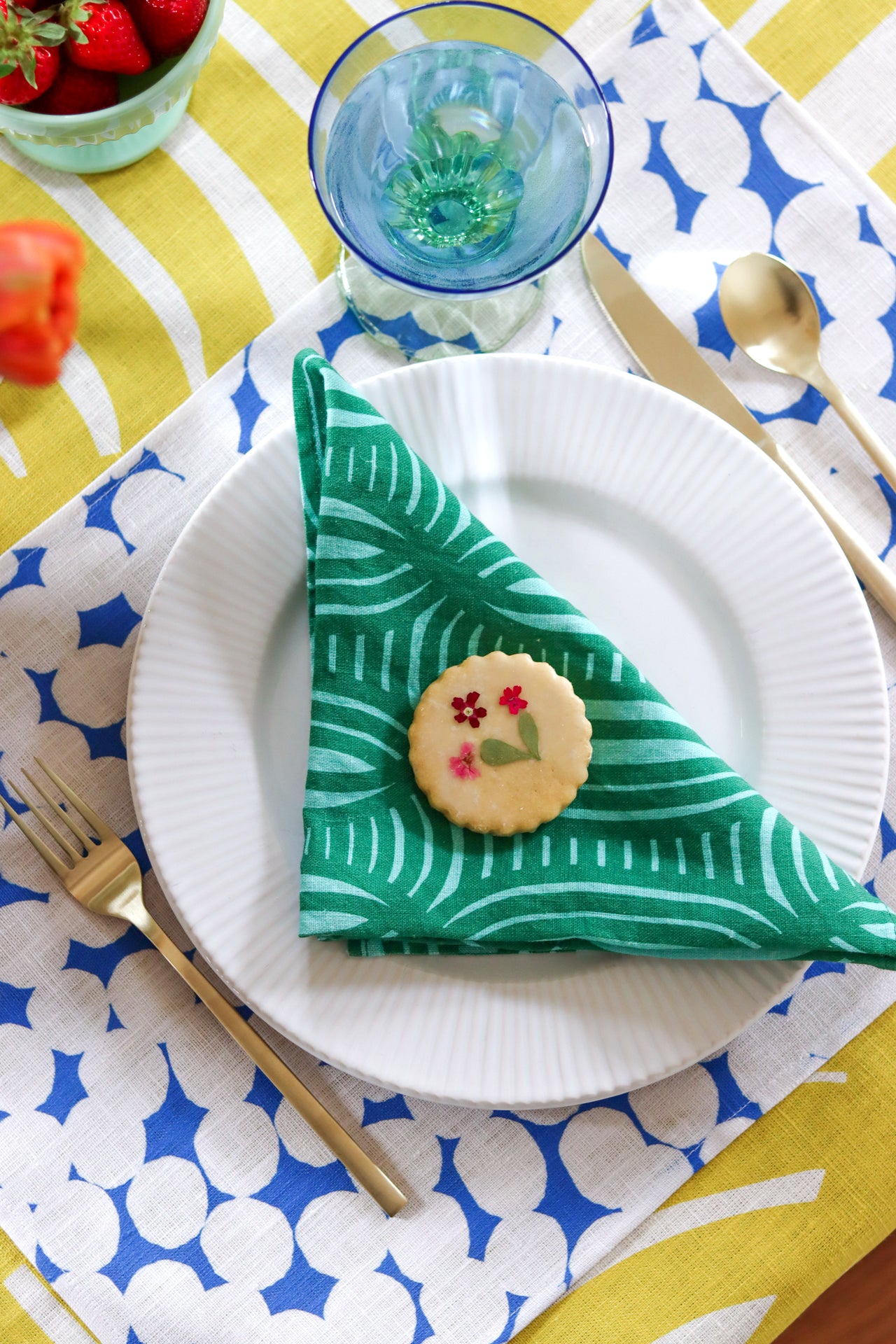 Summer Weave linen napkin, set of 4 colors