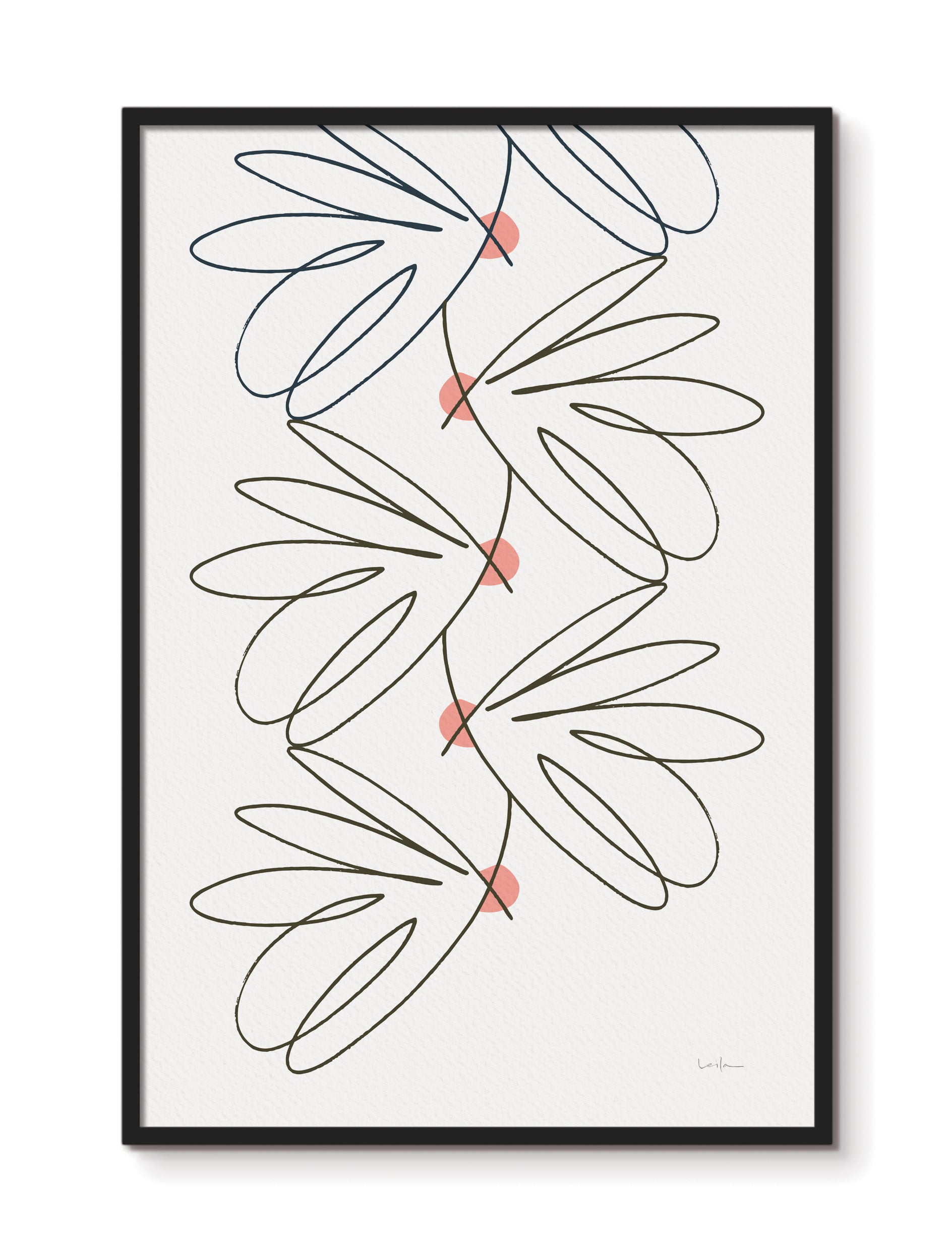 Pearl, fine art print, tendril