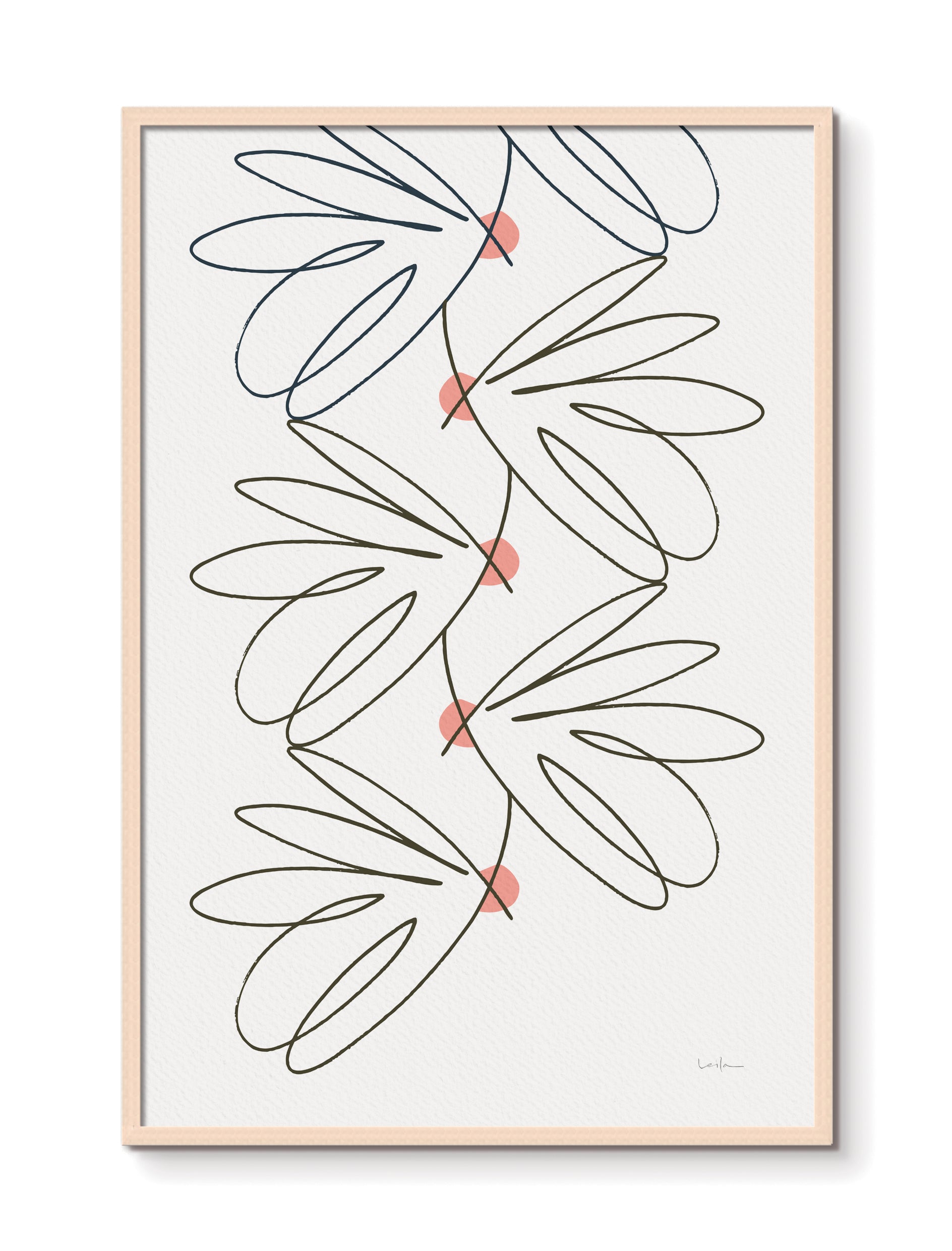 Pearl, fine art print, tendril