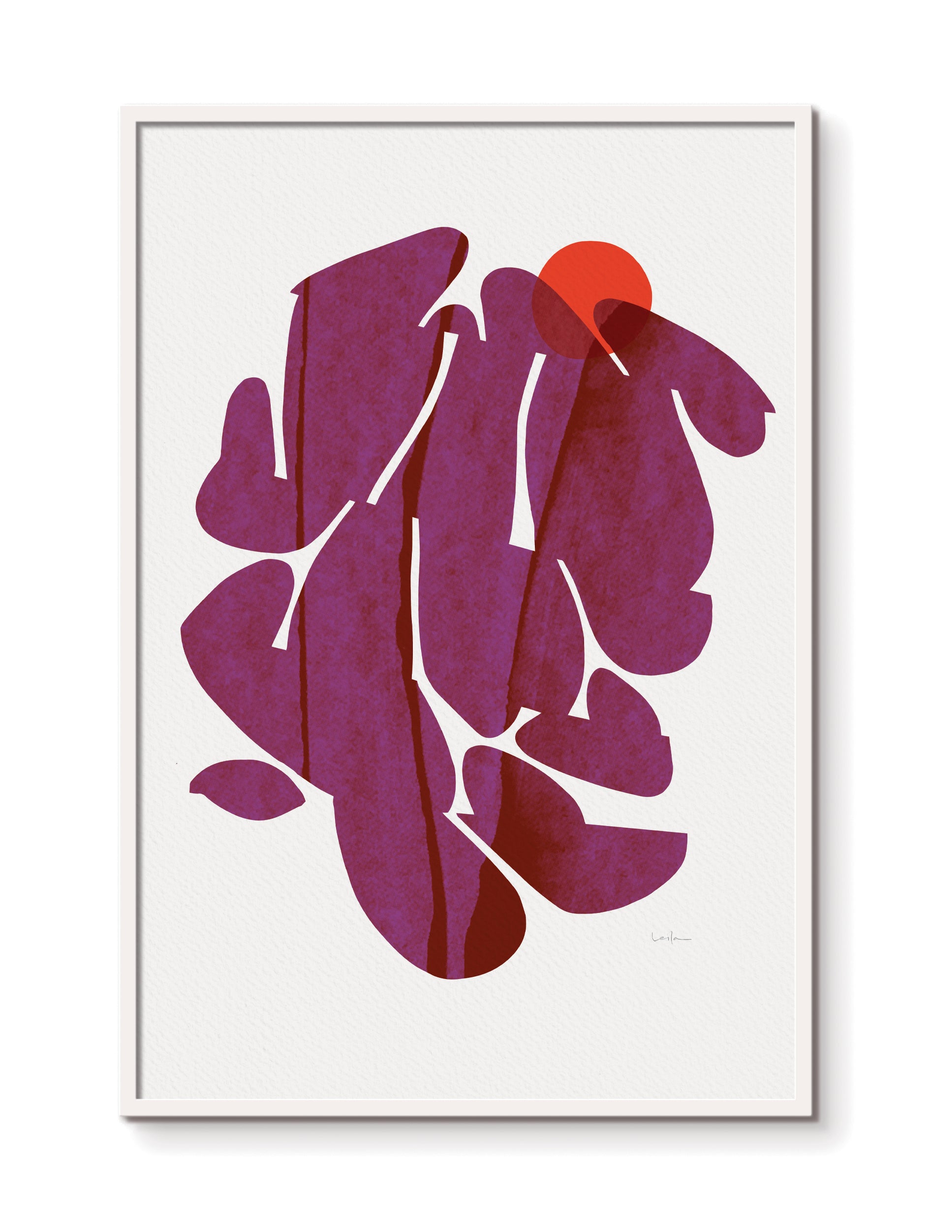 Looking In, fine art print, setting