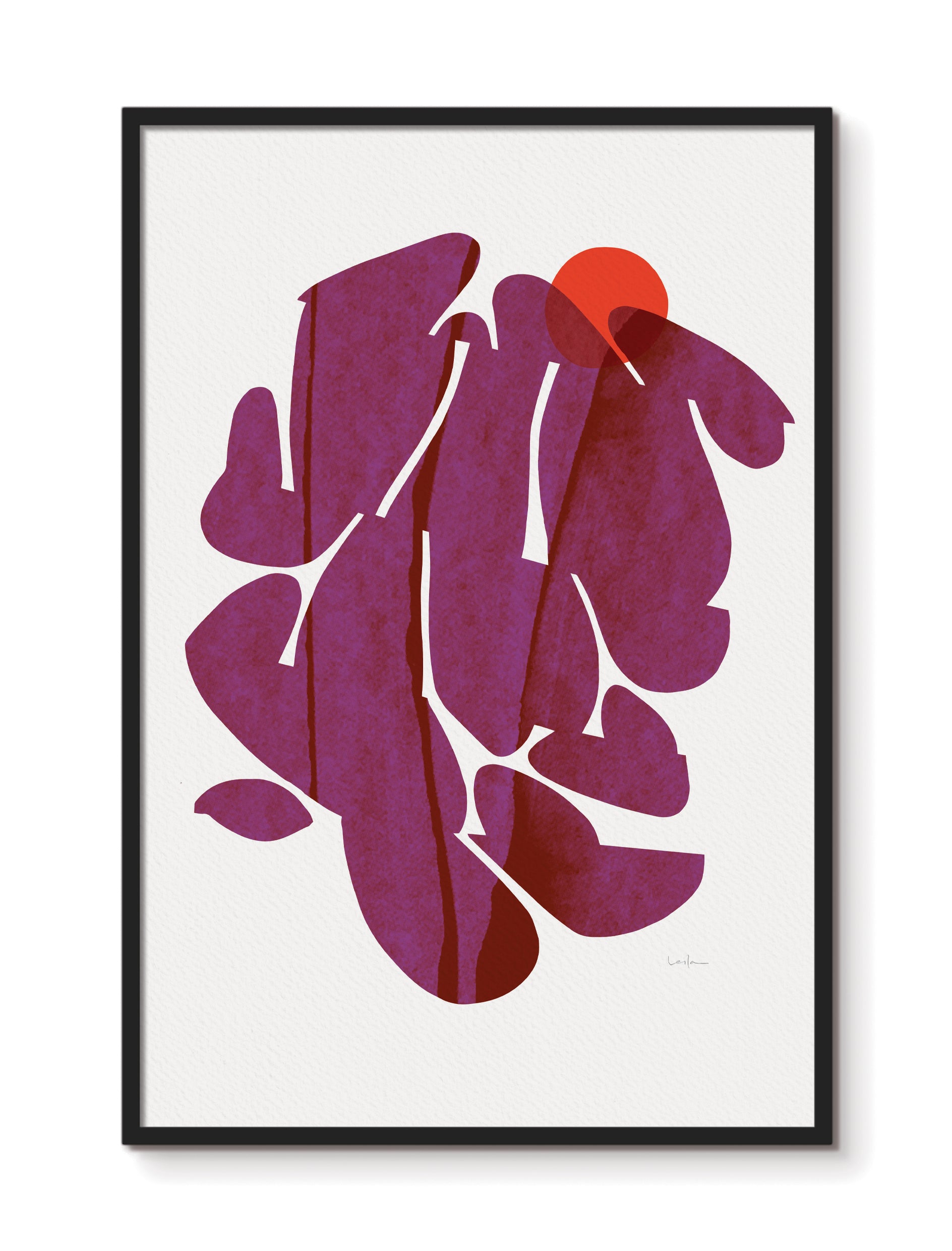 Looking In, fine art print, setting