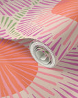 Burst Wallpaper, spring pink