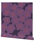 Flower Patch, wallpaper, purple