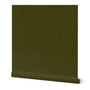 Simple Shine, wallpaper, teal on olive green