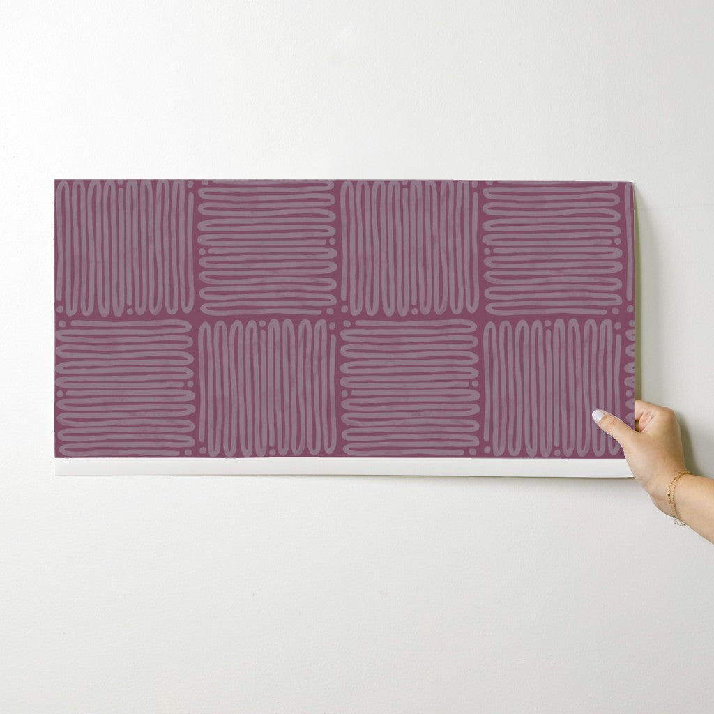 Zig Zag Tiles, wallpaper, purple