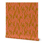 Meadow Flow, wallpaper, bright pink