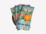 Flourish linen napkin, blue