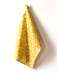 Trellis Tea Towel, yellow