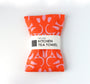 Trellis Tea Towel, orange-red
