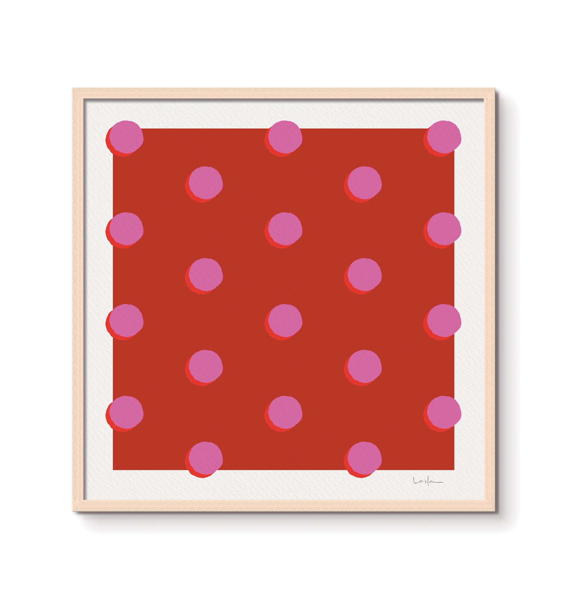 Double Dots, red